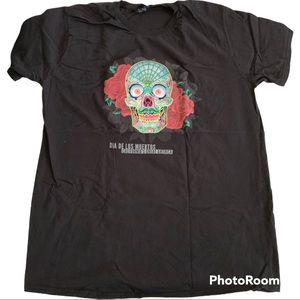 Día de los muertos (Great American park) black T-shirt Xl shirt sleeve